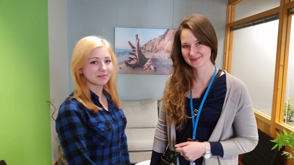Kristiina ja Christel @ Innopoli